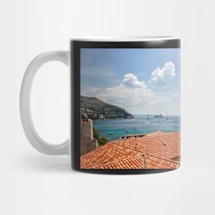 Busy Dubrovnik from Above Mug